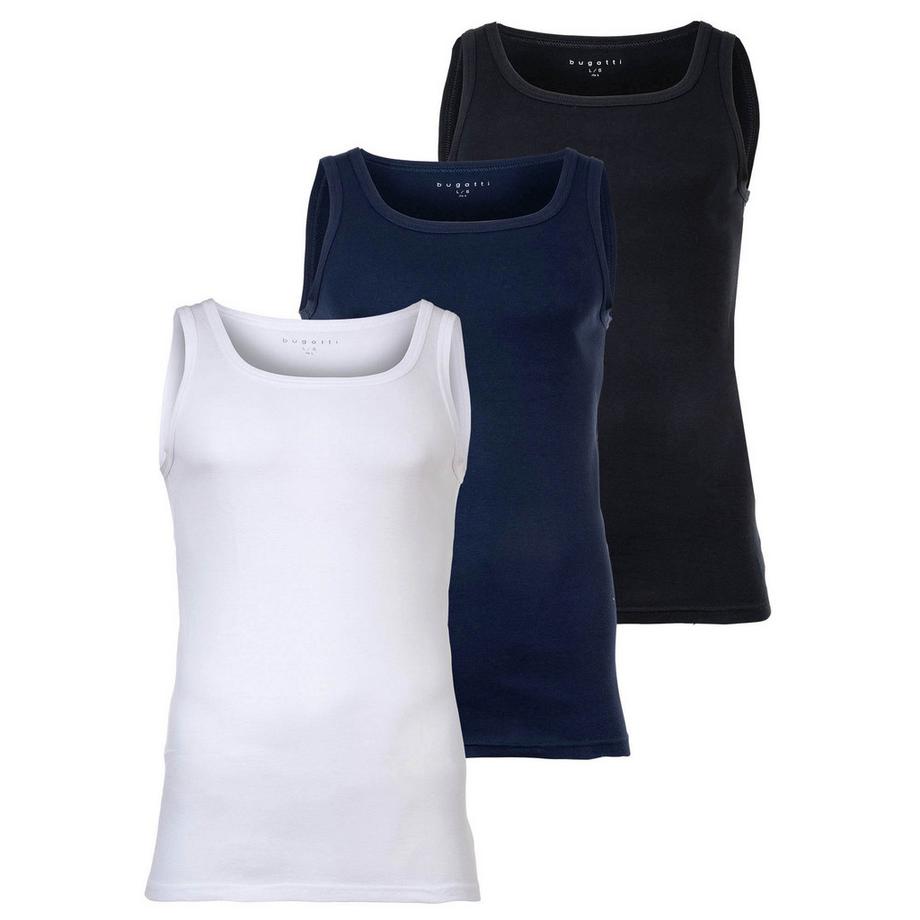 BUGATTI Canottiera Slim Fit Confezione da 3  