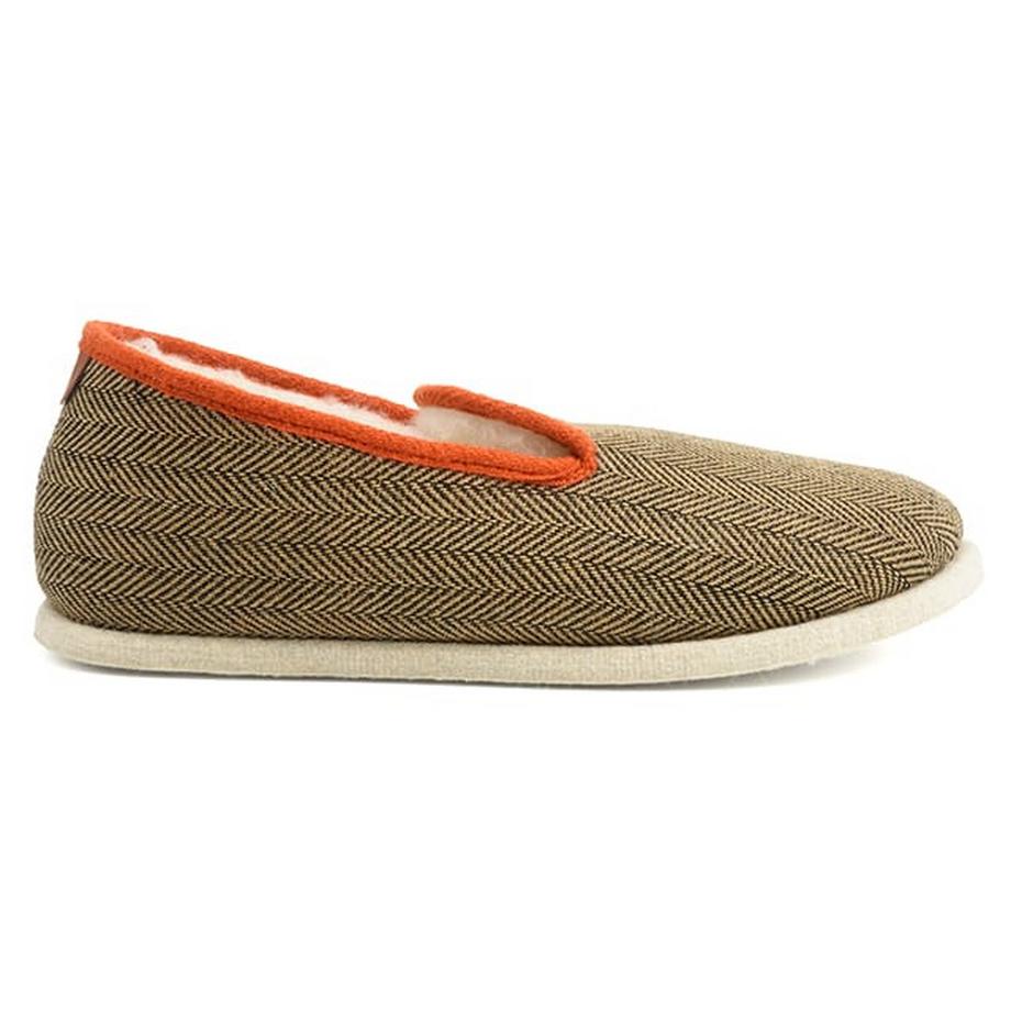 Chausse Mouton Curtis Herringbone Pantofole  