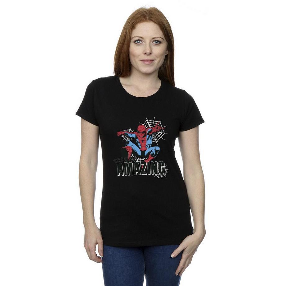 MARVEL Amazing Spider-Man T-Shirt Stampata  