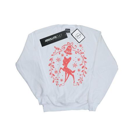 Disney Bambi Sweatshirt Couronne de Noël  