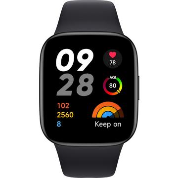 Redmi Watch 3 4,45 cm (1.75") AMOLED 42 mm Digital 390 x 450 Pixel Touchscreen Schwarz GPS
