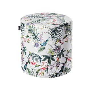 Beliani Pouf aus Samtstoff Modern LOVETT  