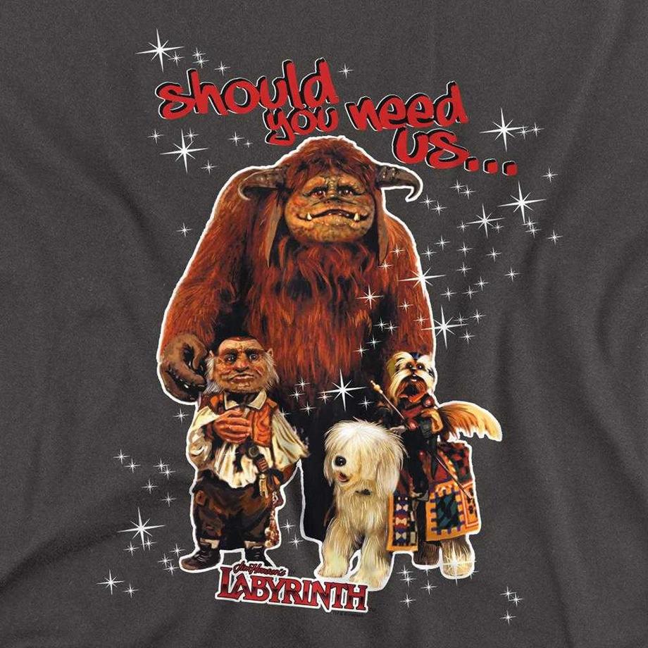 Labyrinth Maglietta Manica Lunga Should You Need Us  