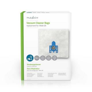 Nedis Sacchetto per aspirapolvere | 12 pz. | Sintetico | Più venduto per: Miele | Bianco  