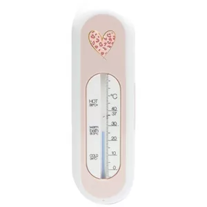 Badethermometer          pink leopard