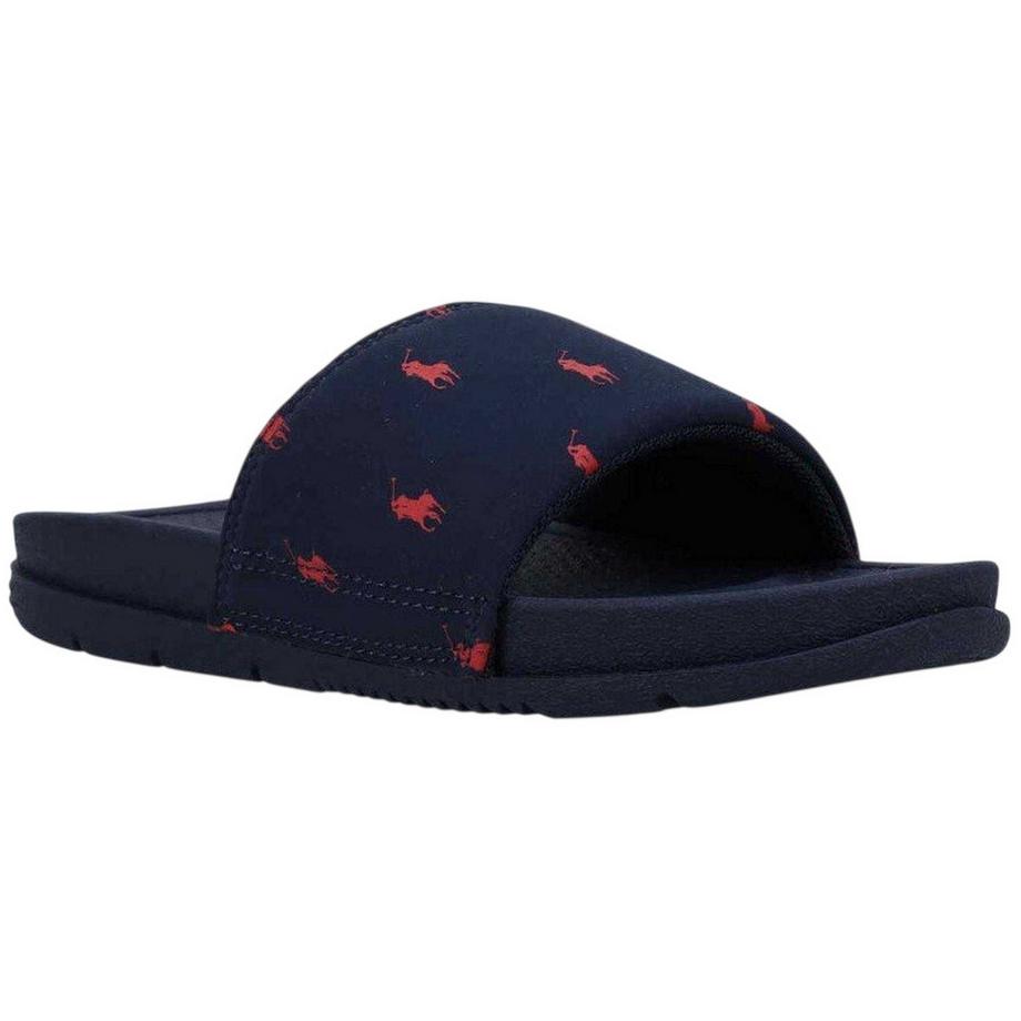 Ralph Lauren Sandalo Slide con Stampa Polo  