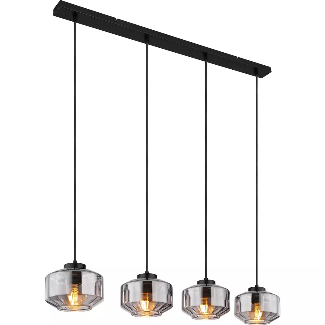 mutoni – Hängeleuchte Bruce I Metall matt 4xE27, One Size, Multicolor