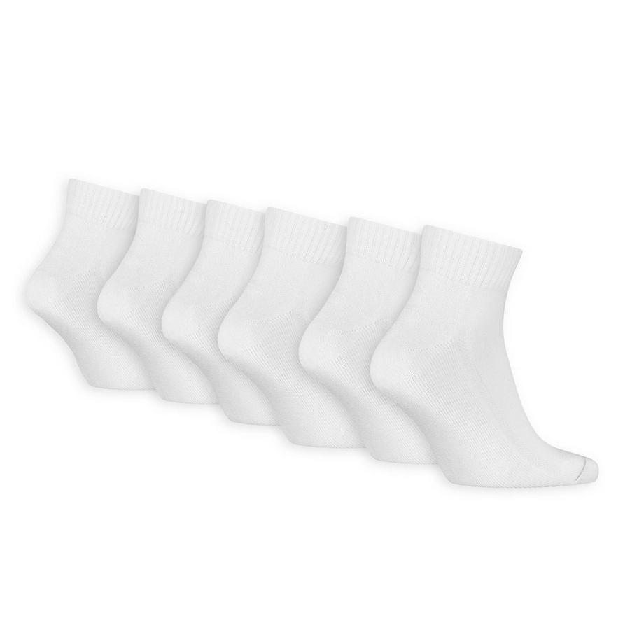 Levis Chaussettes  Pack de 6-Mid Cut Orange Tab 6P ECOM  
