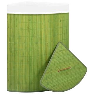 VidaXL Panier à linge d'angle bambou  