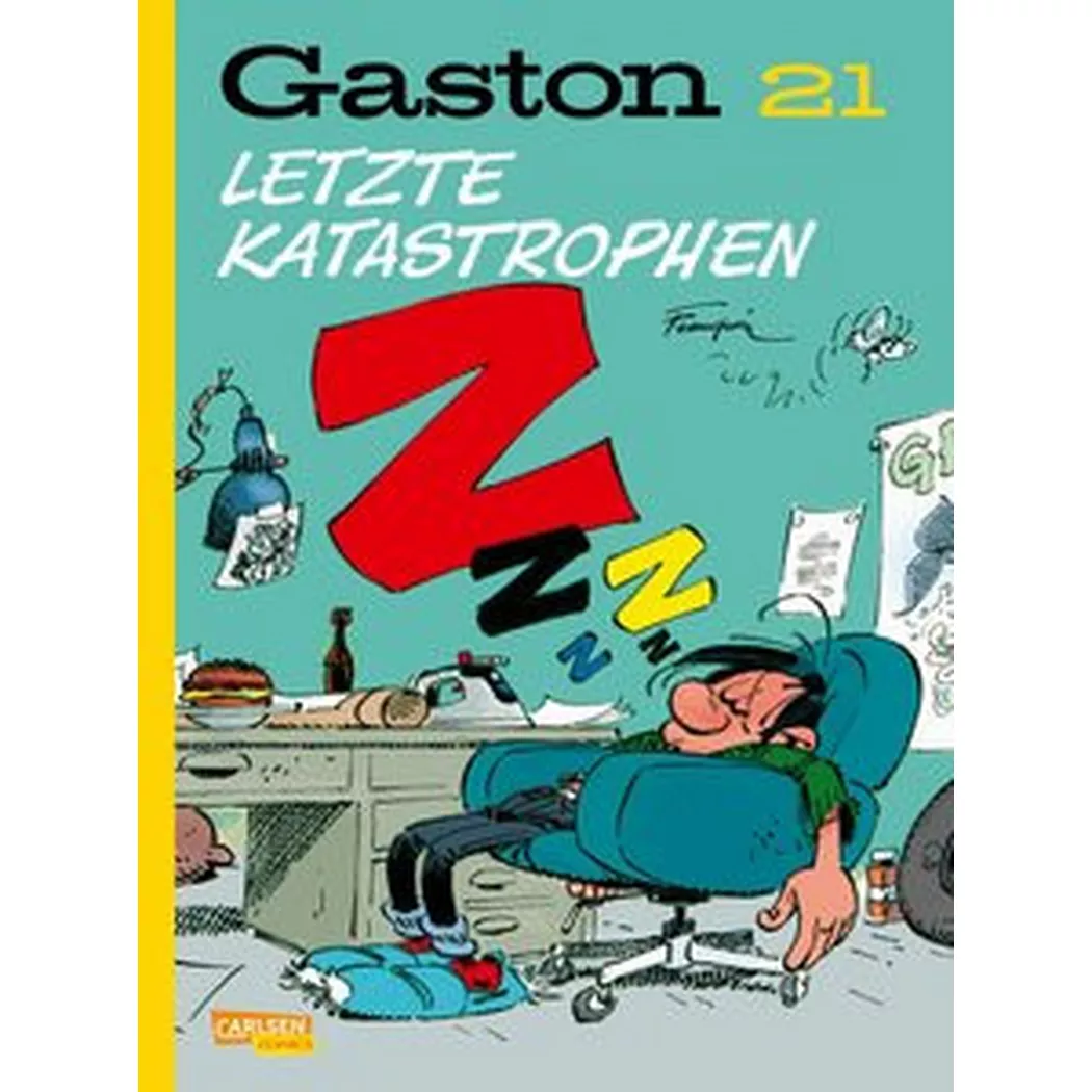 Carlsen Verlag - Gaston Neuedition 21: Letzte Katastrophen, Franquin, André/ Le Comte, Marcel (Übersetzung), Multicolor