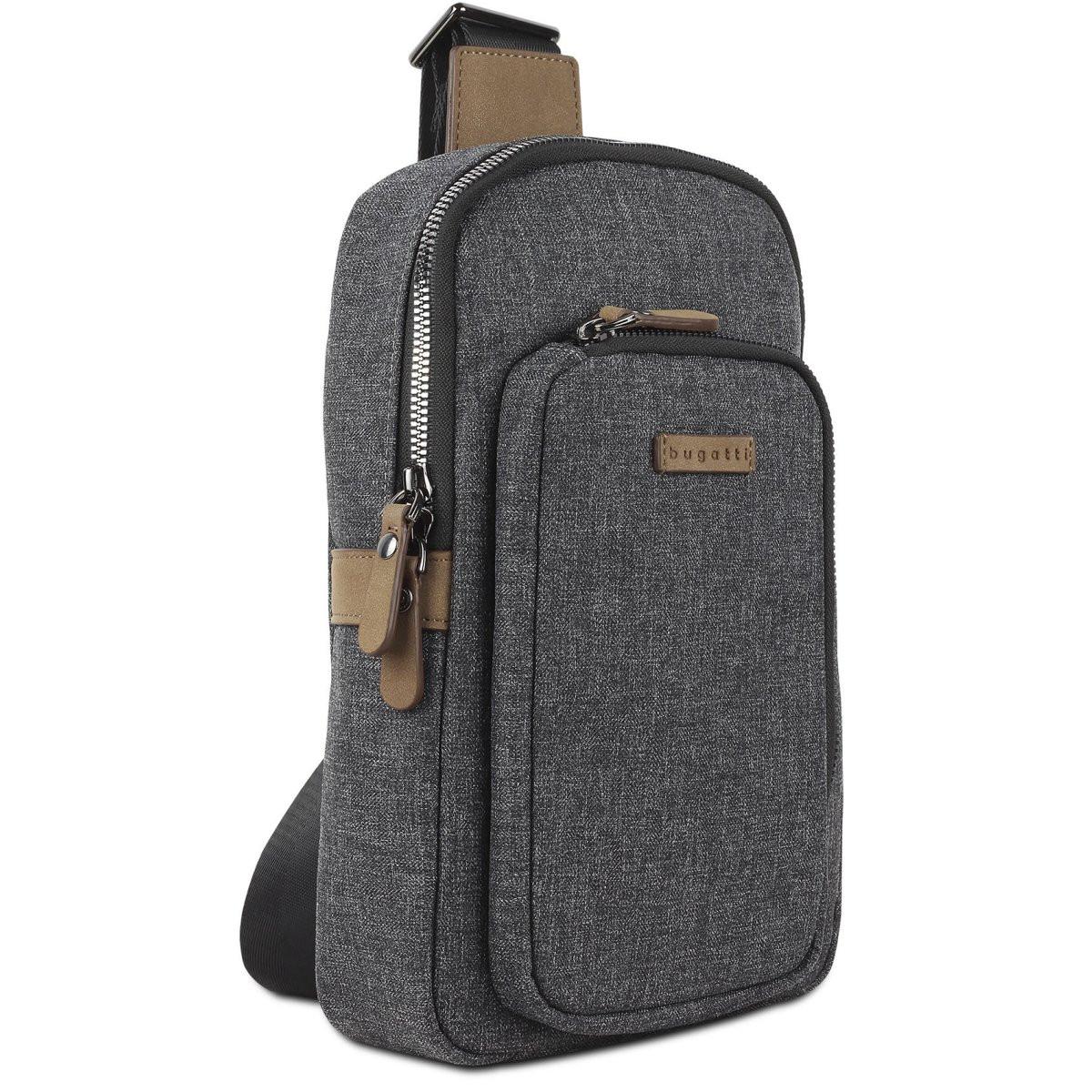 BUGATTI Luce Borsa a tracolla Grigio  