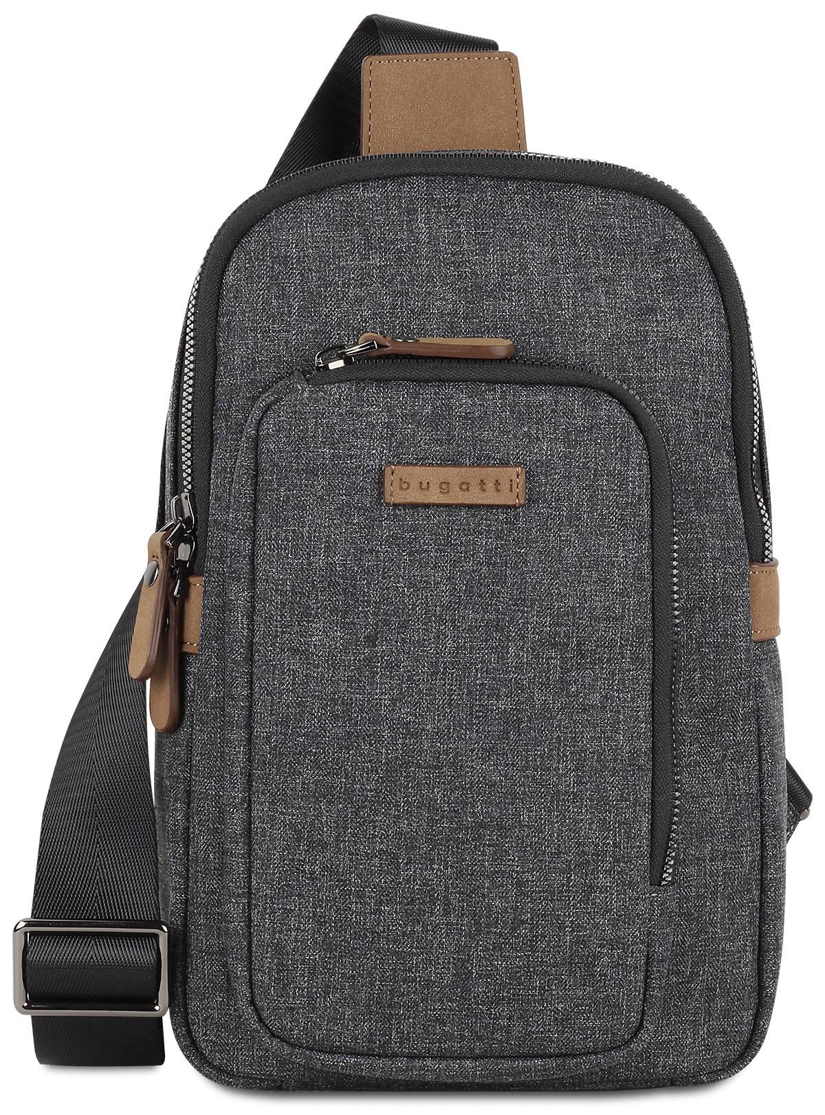 BUGATTI Luce Borsa a tracolla Grigio  