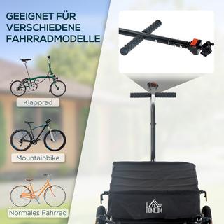 HOMCOM  Fahrradanhänger 