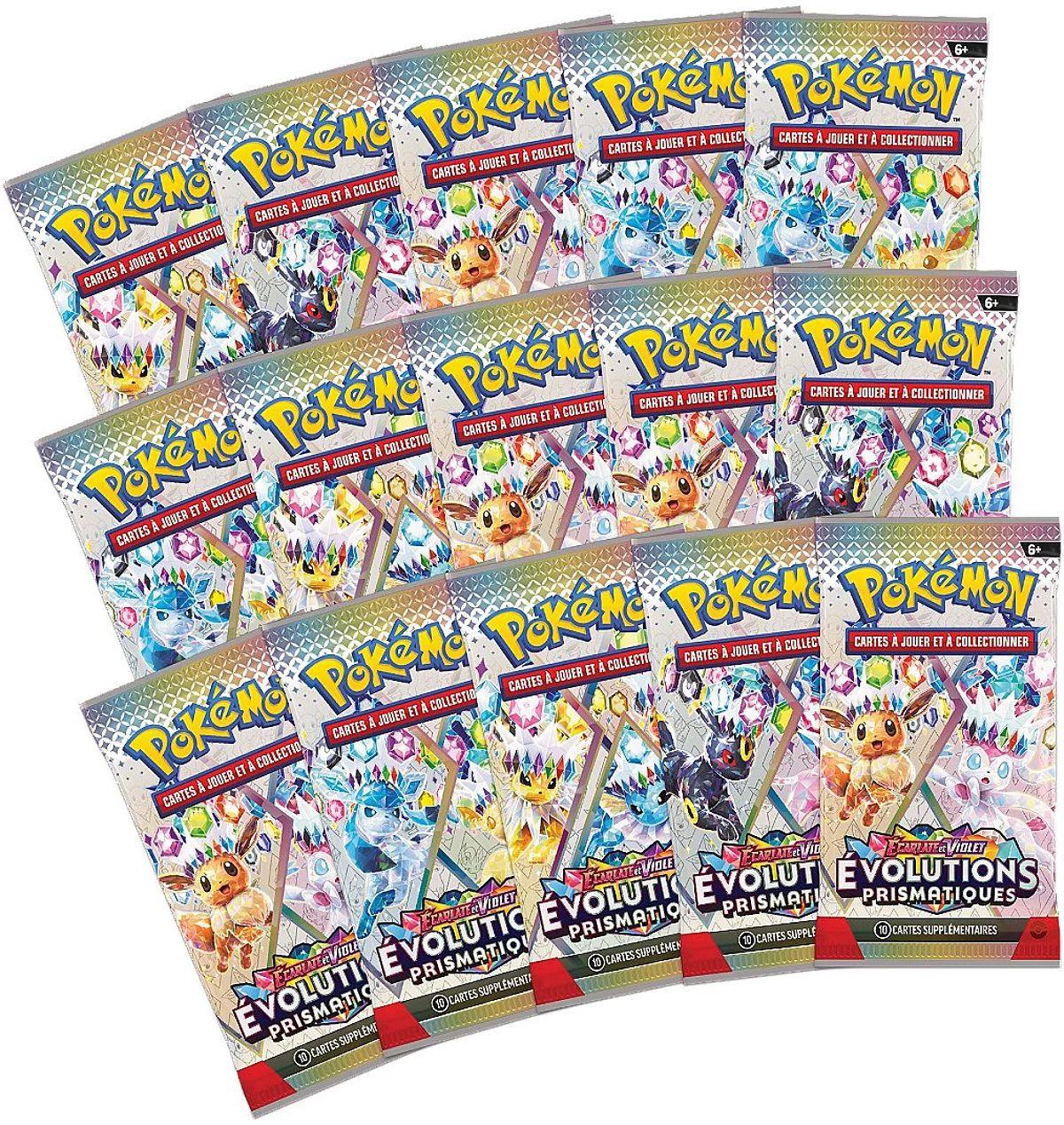 Pokémon  JCC : Écarlate et Violet - Évolutions Prismatiques Coffret Collection Super-Premium - FR 