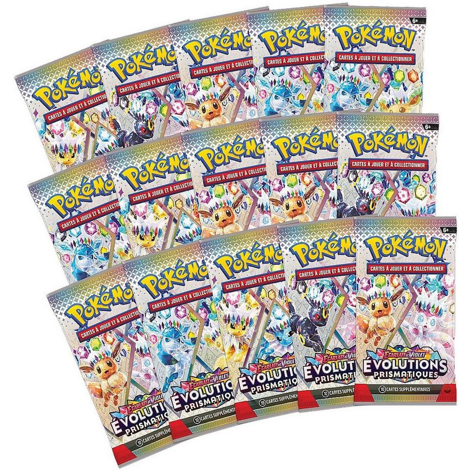 Pokémon  JCC : Écarlate et Violet - Évolutions Prismatiques Coffret Collection Super-Premium - FR 