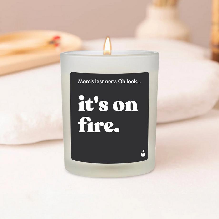 CandleHand Duftkerze Flowery Mom's last nerv is on fire.  