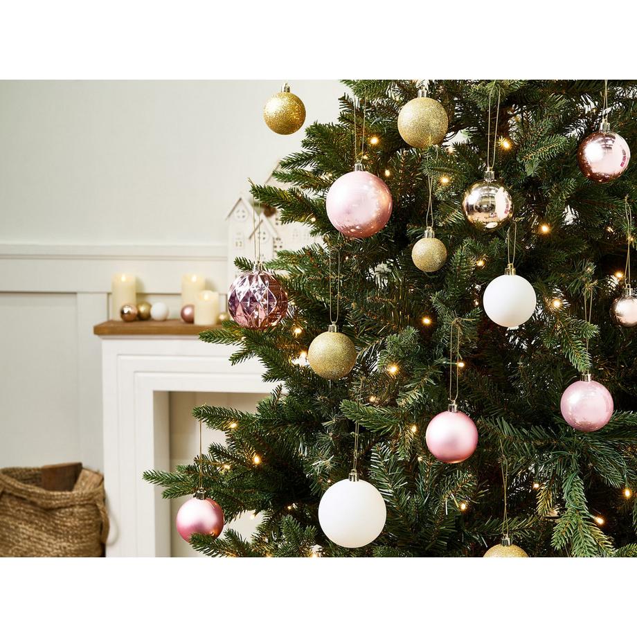 Beliani Lot de 114 boules en Matière synthétique Traditionnel GJENDE  