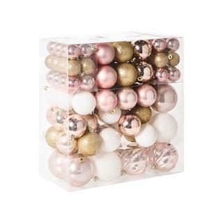 Beliani Lot de 114 boules en Matière synthétique Traditionnel GJENDE  