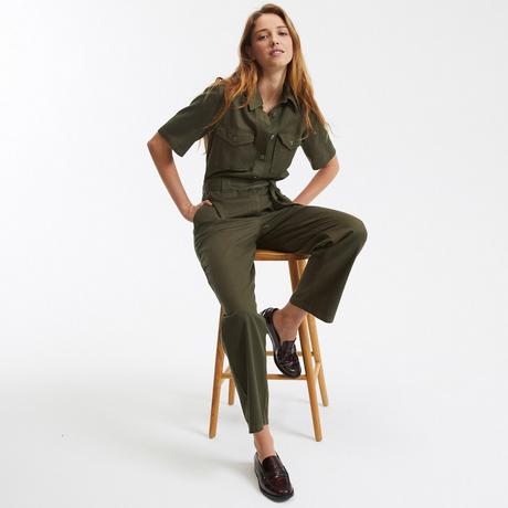 La Redoute Collections  Jumpsuit aus Lyocell & Baumwolle 