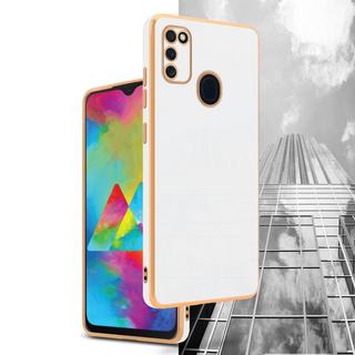 Cadorabo  Housse compatible avec Samsung Galaxy M21 / M30s - Coque de protection en silicone TPU flexible et avec protection pour appareil photo 