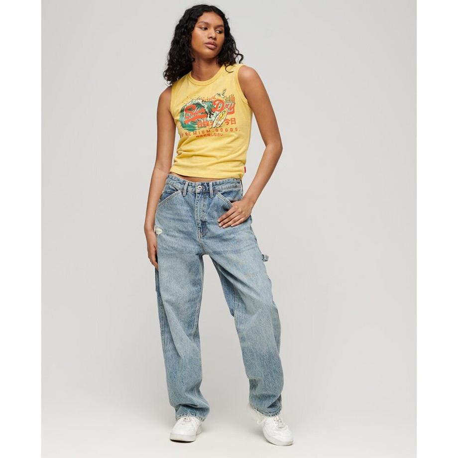 Superdry LA Vintage Logo Slim Fit Tanktop  