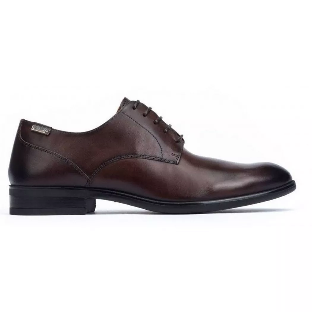 Pikolinos - Bristol - Leder schnürschuh, für Herren, Braun, Größe 46