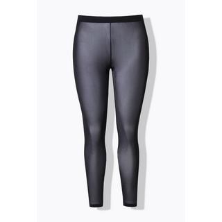 Ulla Popken Leggings Rete Ouvert Apertura Cavallo  