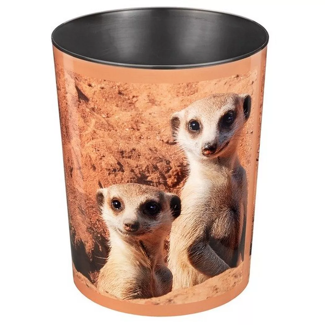 Läufer – Papierkorb 26574 Erdmännchen 13lt, One Size