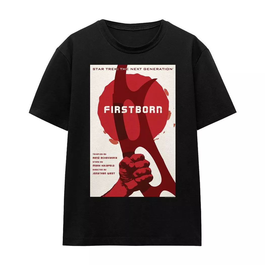Star Trek - The Next Generation Season 7 Episode 21 TShirt, für Damen, Schwarz, Größe XXL