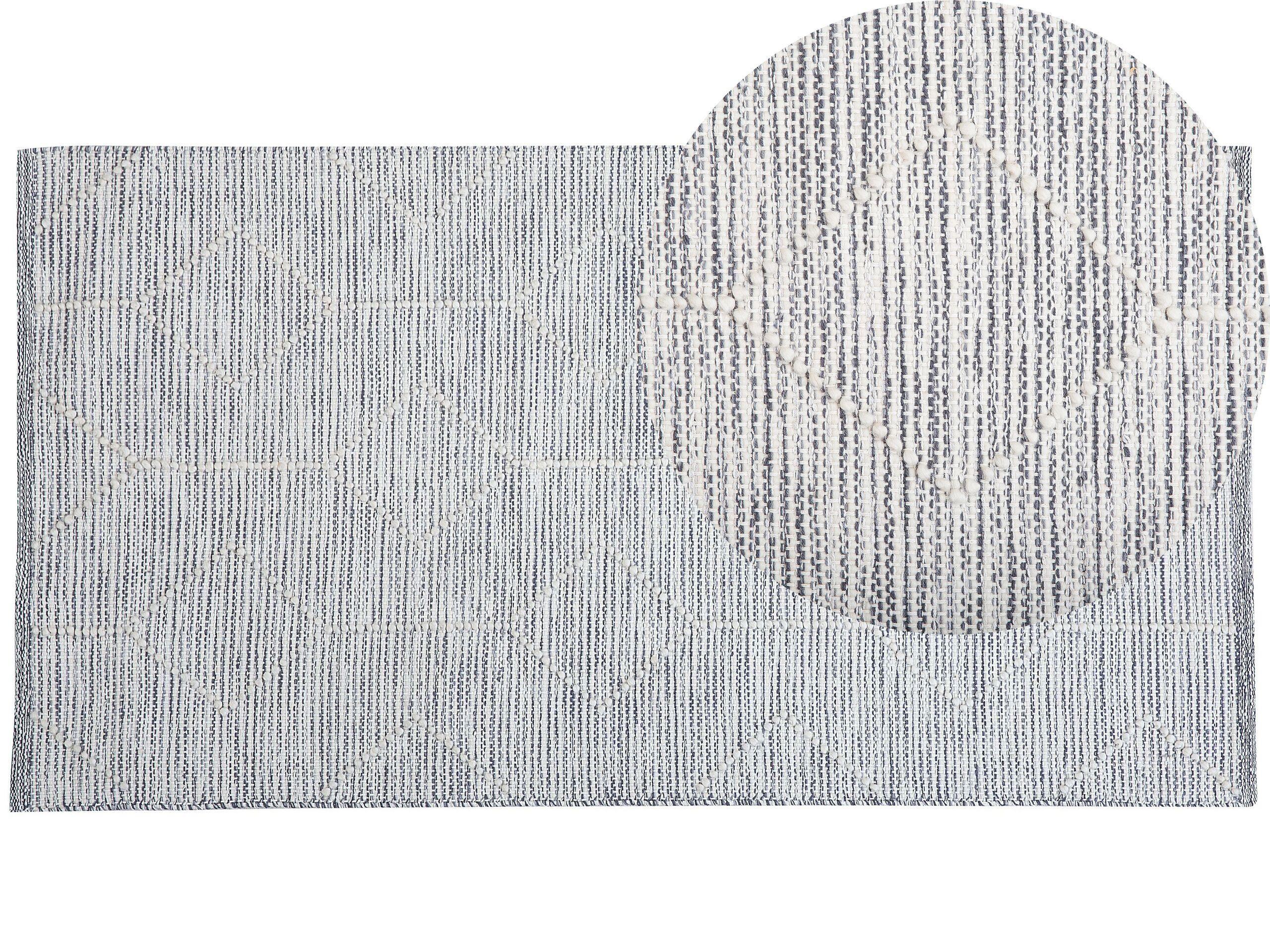 Beliani Tapis en Laine Moderne EDREMIT  