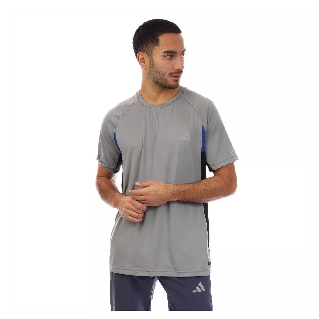 adidas - T-Shirt, Climacool, Schmal, S, Grau