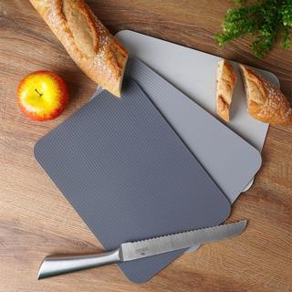 ALPINA Planches à découper flexibles : faciles à plier et à transférer les ingrédients  
