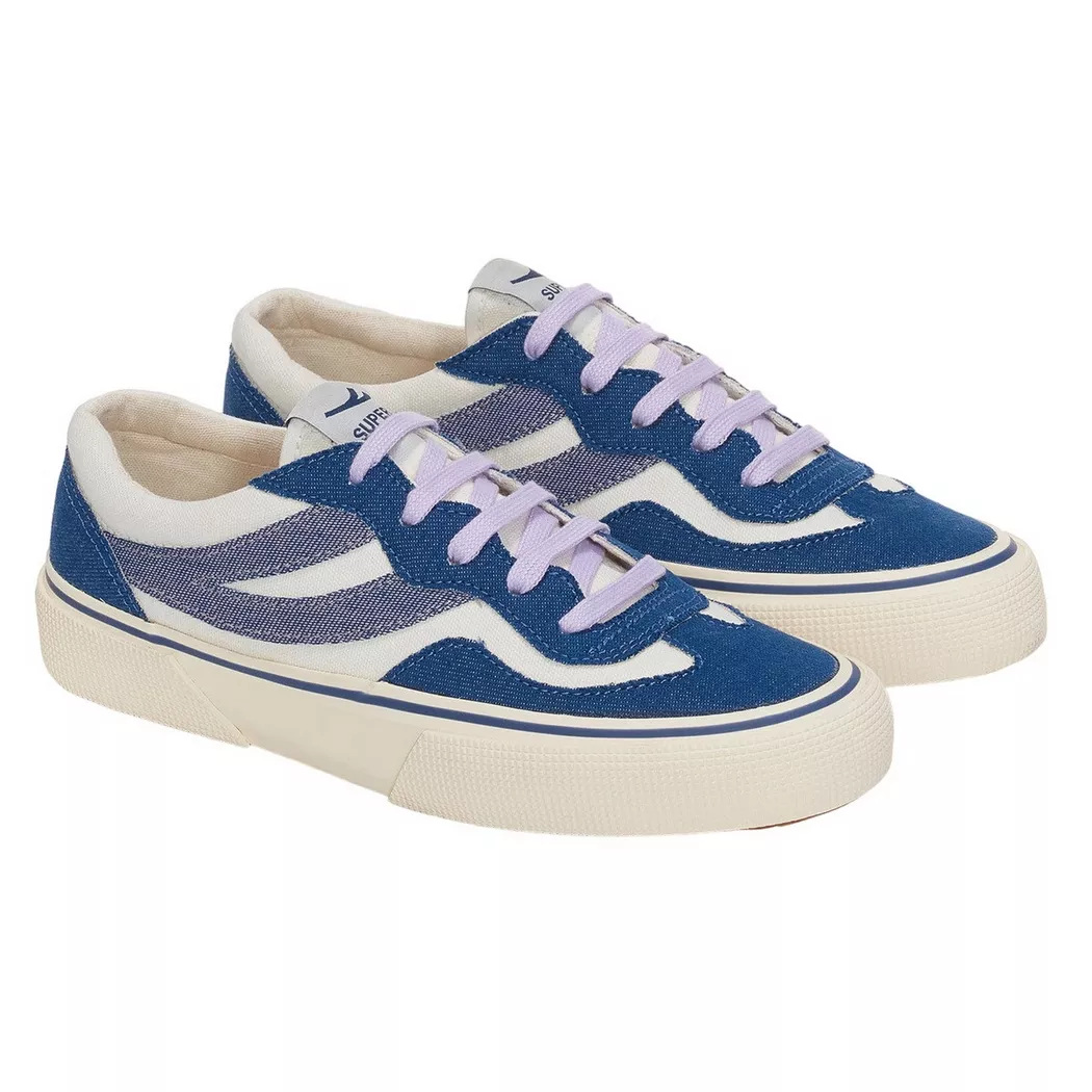 Superga - Sneaker 2941 Revolley, Denim, für Damen, Elfenbein, Größe 36.5