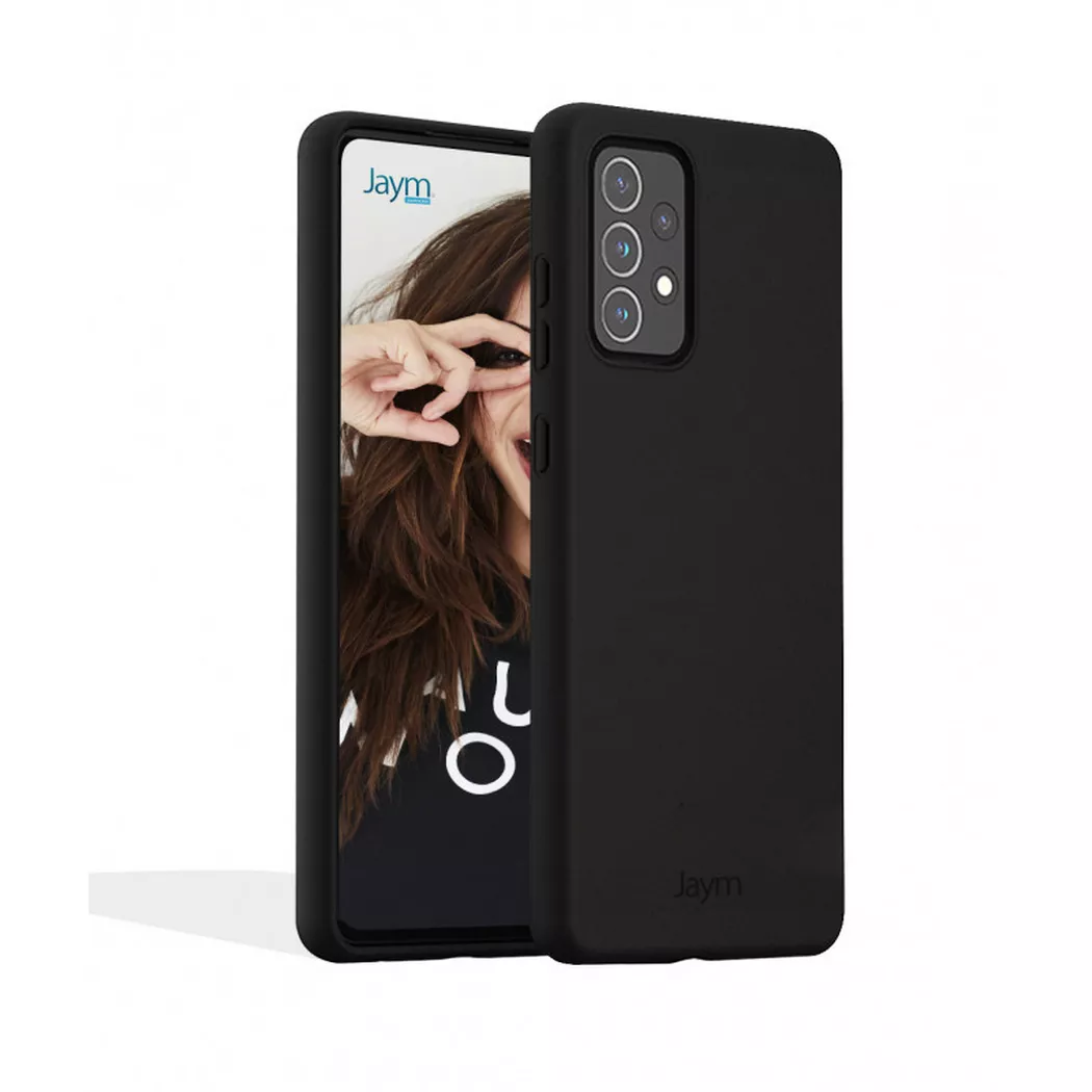 Avizar - Hülle Samsung A03s Silikon Mikrofaser, Schwarz