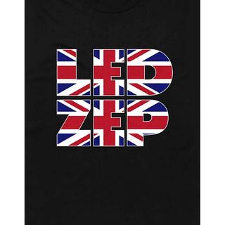 Led Zeppelin Led Zeppelin Union Jack Logo T-Shirt  