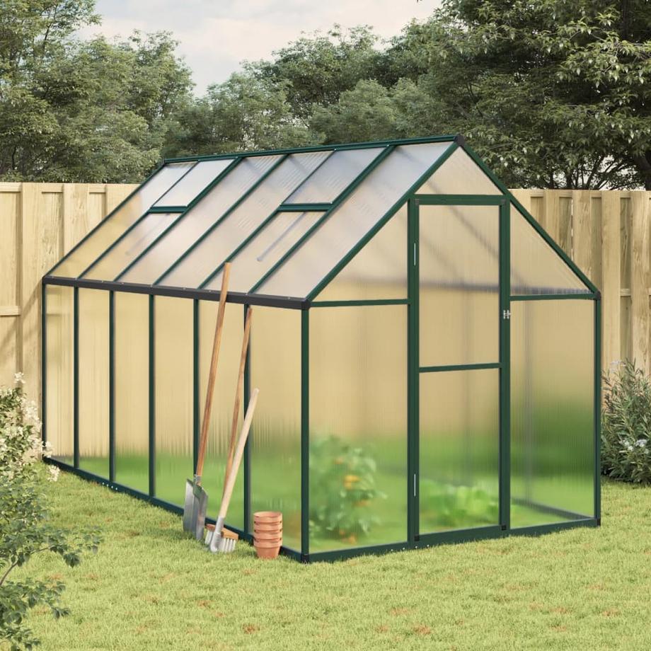 VidaXL Serre aluminium  