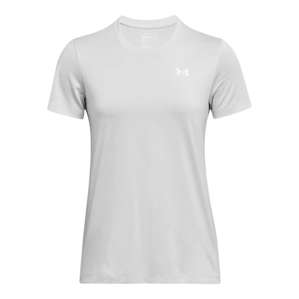 Under Armour - T-Shirt, Kurzärmlig, 36, Taubengrau