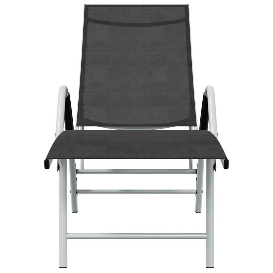 VidaXL Chaise longue aluminium  