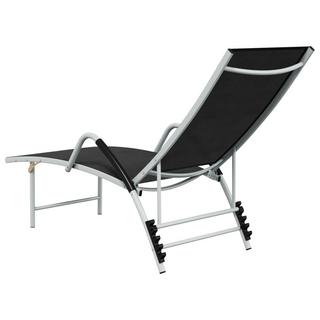 VidaXL Chaise longue aluminium  