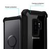 Cadorabo  Hülle für Samsung Galaxy S9 PLUS 2-in-1 TPU Silikon-Rand Glas-Rücken 