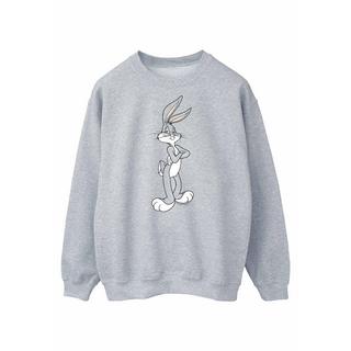 LOONEY TUNES Bugs Bunny Felpa con Stampa Grafica  