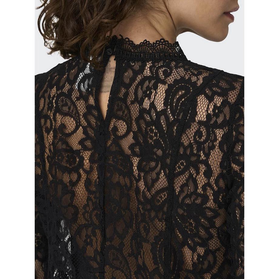 ONLY Blouse courte en dentelle  