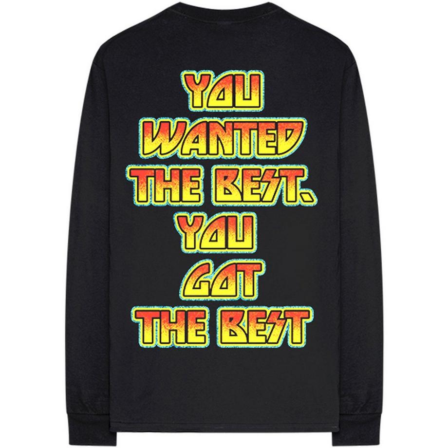 KISS You Wanted The Best T-Shirt Manches Longues  