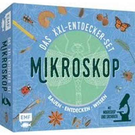Das XXL-Entdecker-Set - Mikroskop: Mit Mikroskop, Linsen und Objektträgern + Sachbuch mit faszinierenden Experimenten Jackson, Tom; Wiese, Martina (Übersetzung) Gebundene Ausgabe 