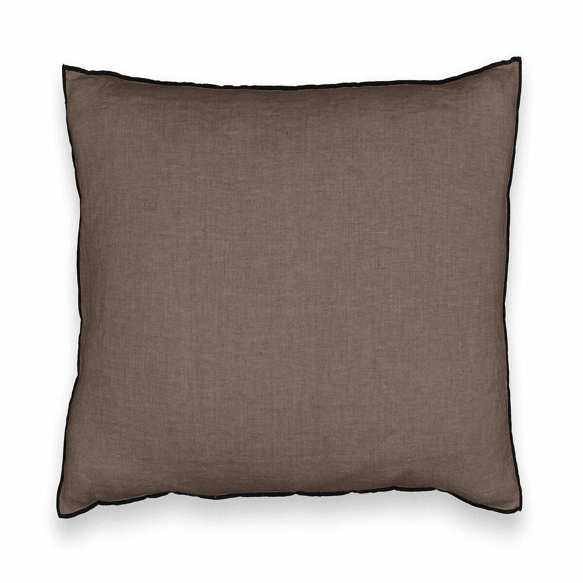 AM.PM Housse de coussin pur lin lavé Elina  