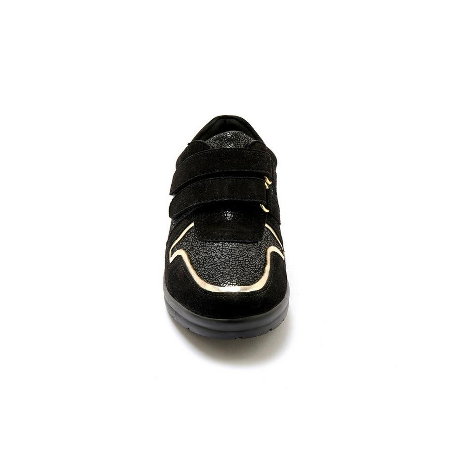 Pédiconfort  damen-sneaker mit klettverschluss und luftsohle 