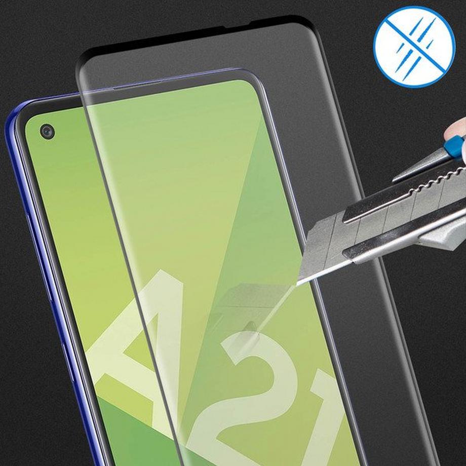 Avizar  Glass Full Cover Galaxy A21s Schwarz 