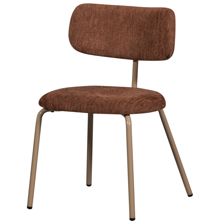 Chaise de salle à manger Travis marron