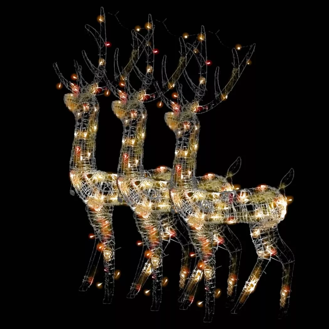 VidaXL - Décoration de noël de renne, One Size, Multicolor