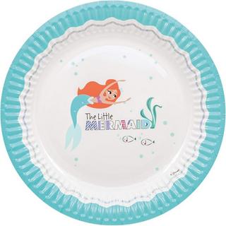 The Little Mermaid PartyTeller Under The Sea, Papier 8erPack  